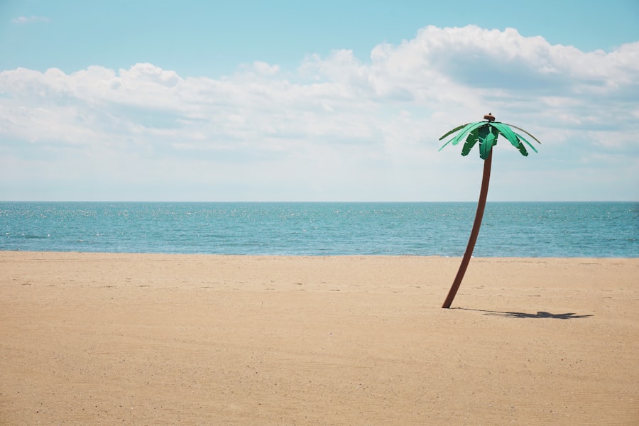 Sandy beach
