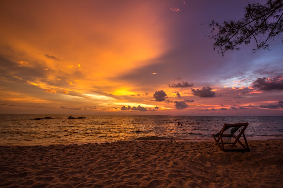Beach sunset
