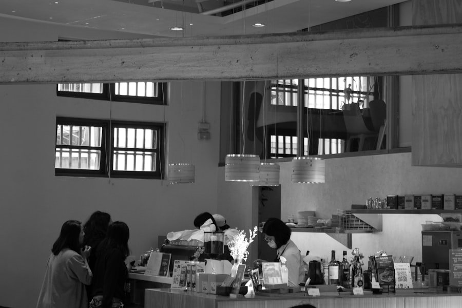 Newsroom bustling