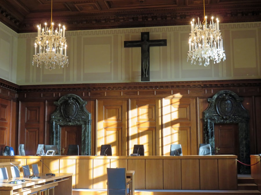 Courtroom sketch