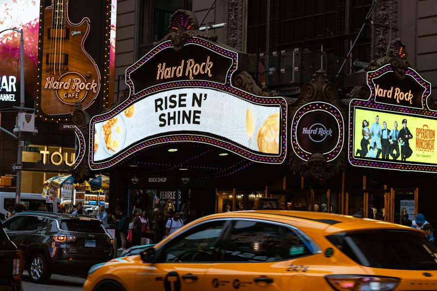 Broadway stage