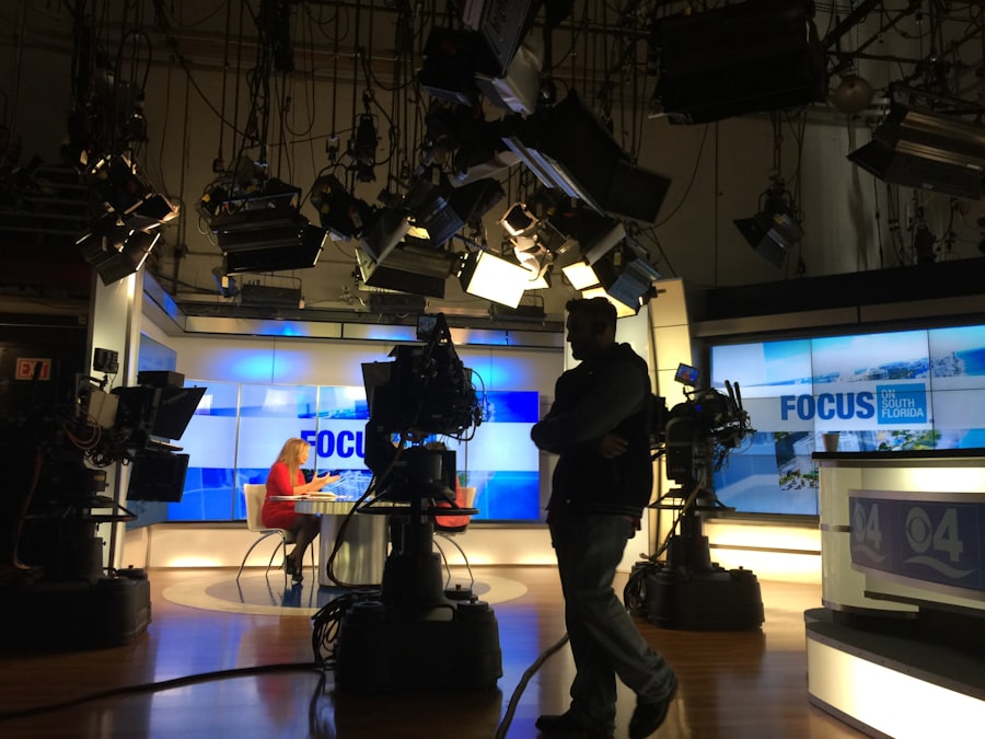 News studio
