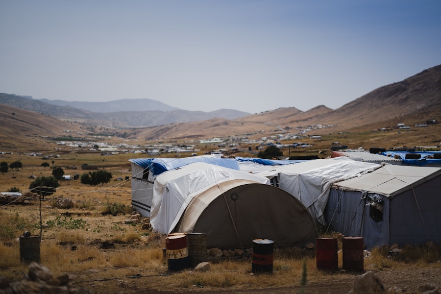 Refugee camp
