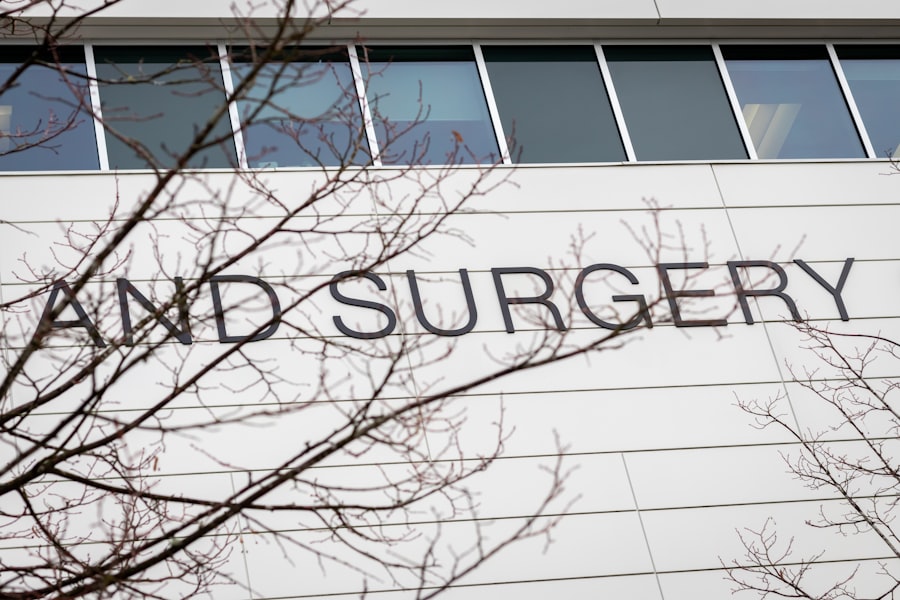 Hospital sign
