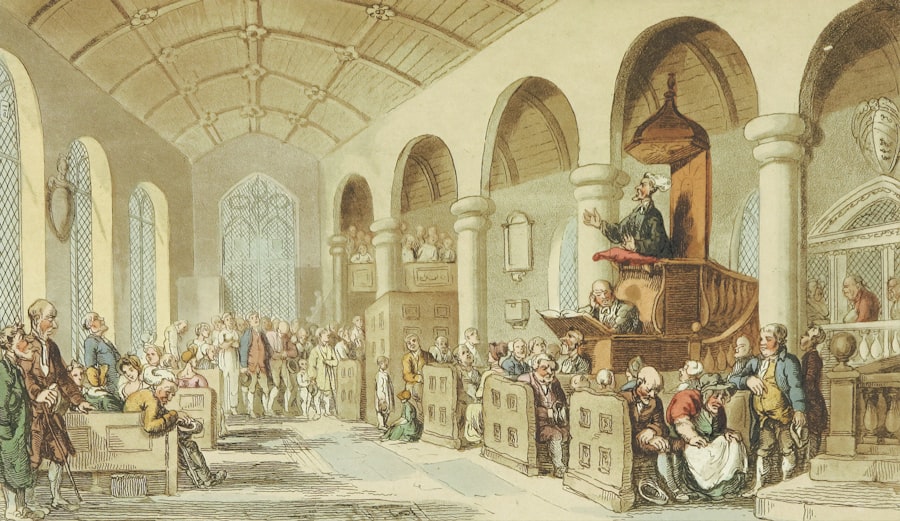 Courtroom scene