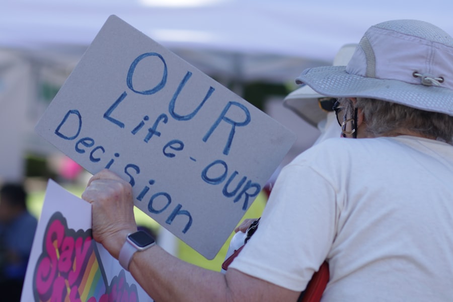 Healthcare protest