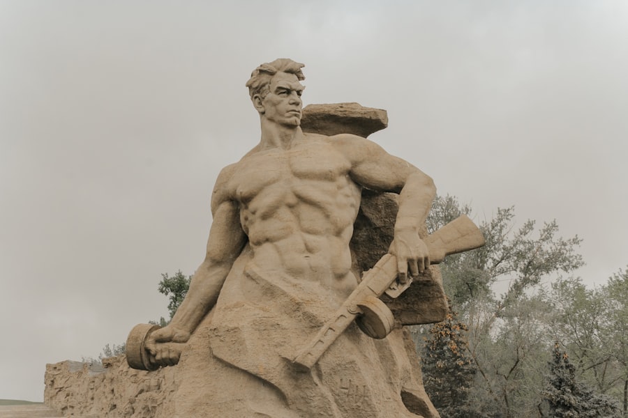 Controversial statue