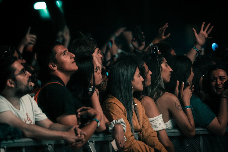 Laughing audience