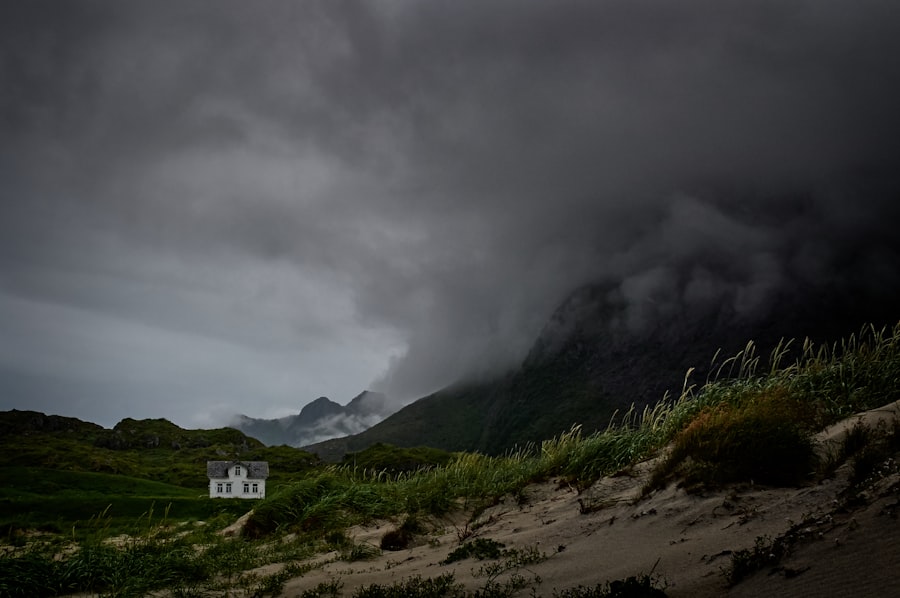 Storm clouds