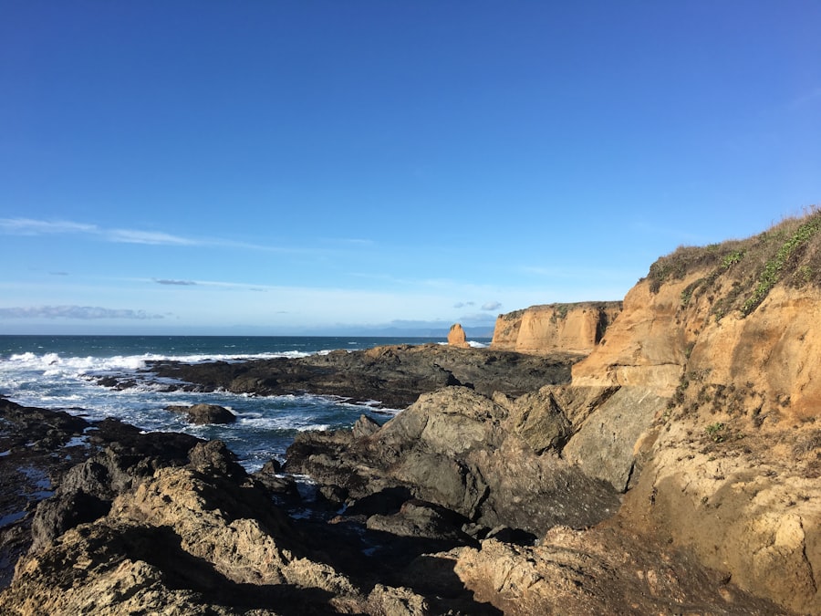 Photo Scenic coastline
