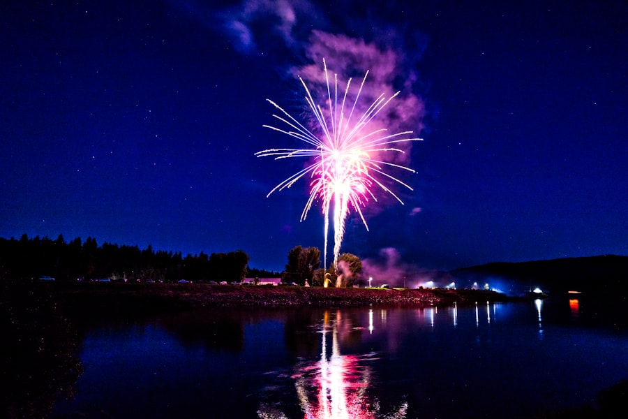 Photo Fireworks display