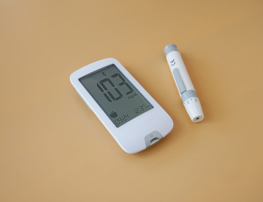 Photo Blood sugar monitor
