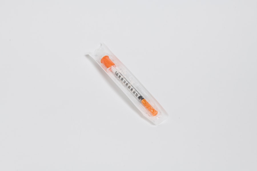 Photo Medical syringe