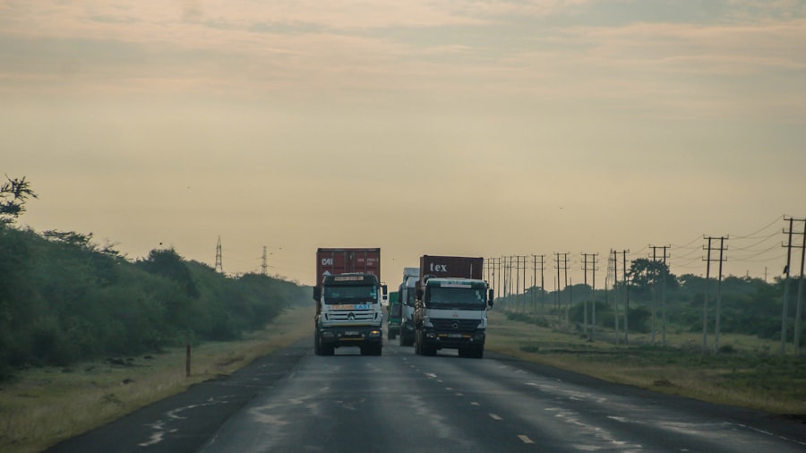 Photo Truck on highway