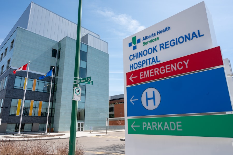 Photo Hospital sign
