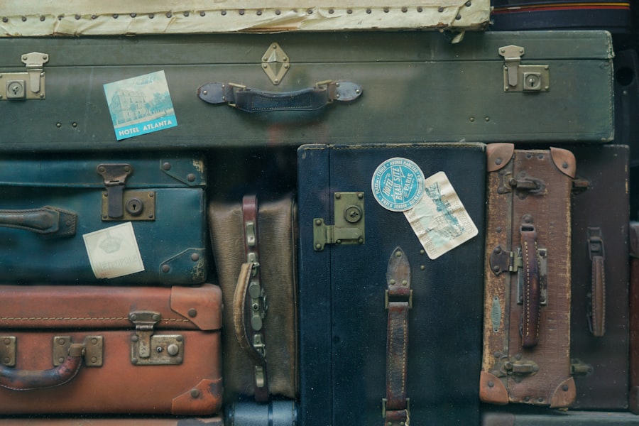 Photo Travelers suitcase