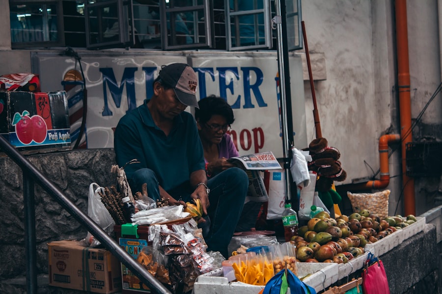 Photo Haitian market