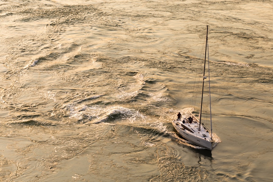 Photo Boat sinking