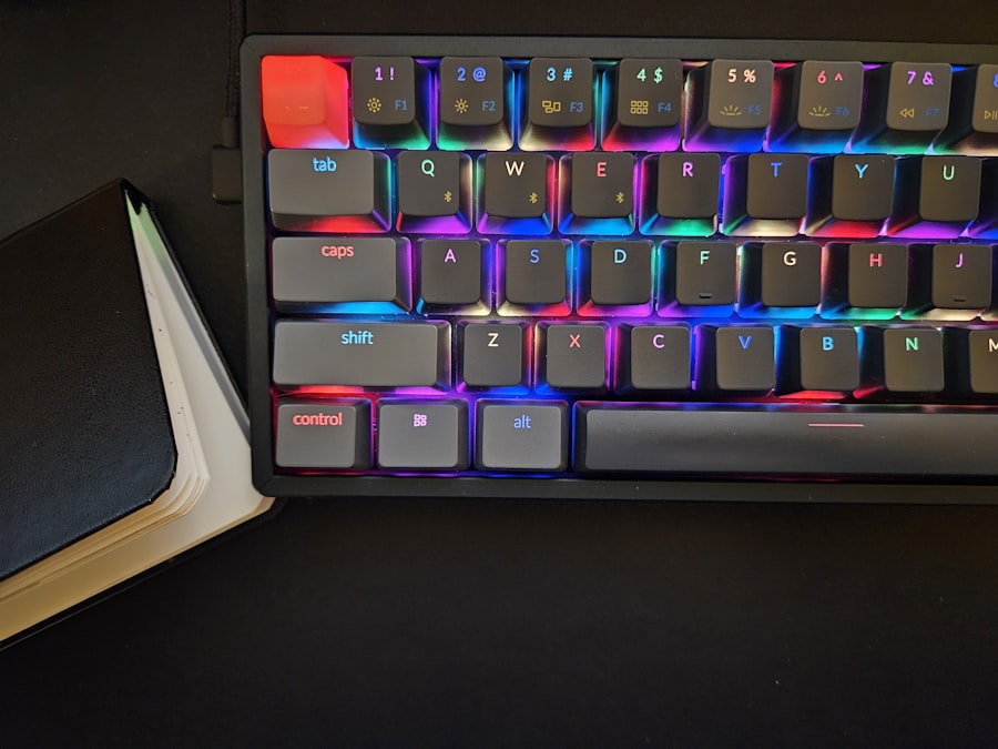 Photo RGB keyboard