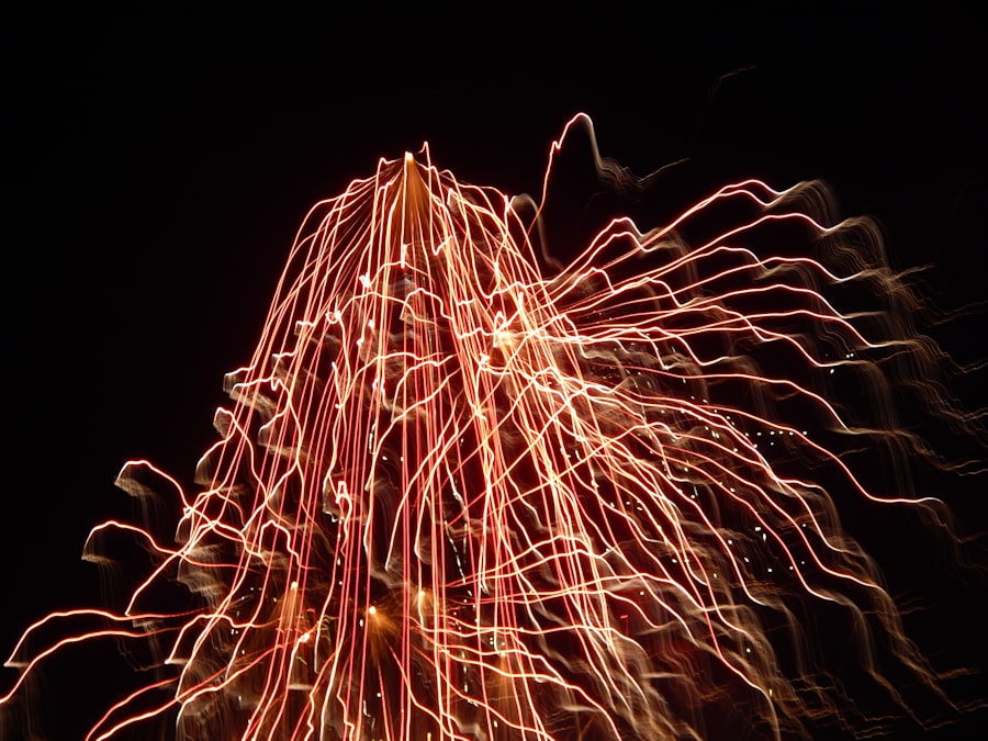 Photo Fireworks display