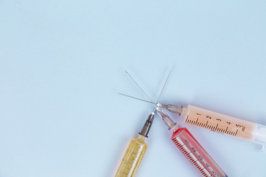 Photo Syringe injection