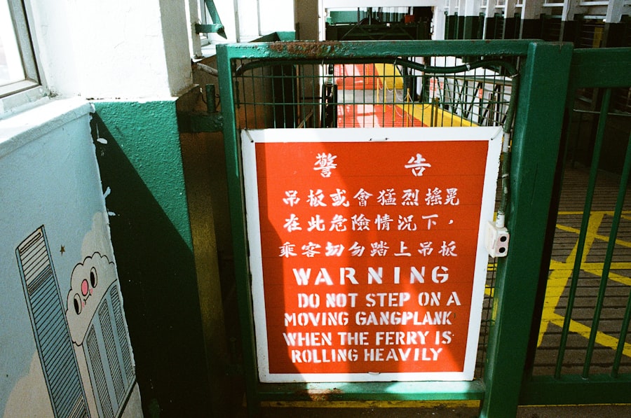 Photo Warning label