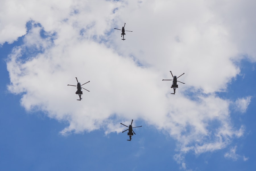 military police drones