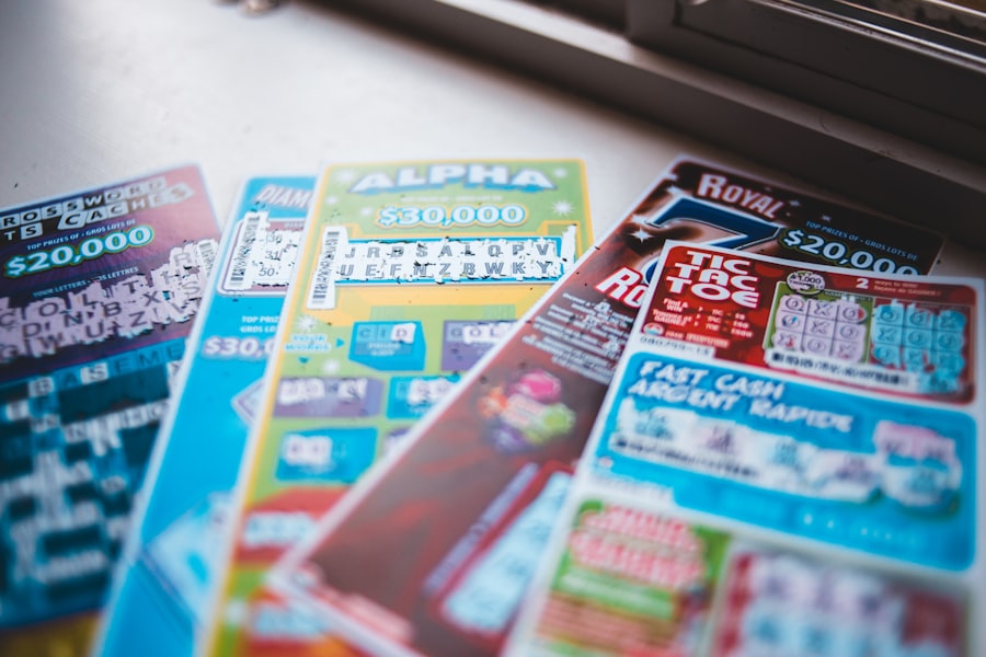 Photo lottery tickets
